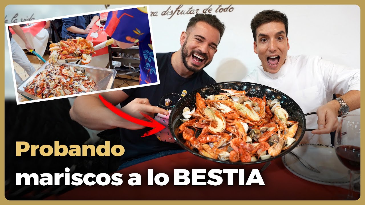 EL VIRAL RESTAURANTE de MARISCO A PALAZOS ft XUSO JONES