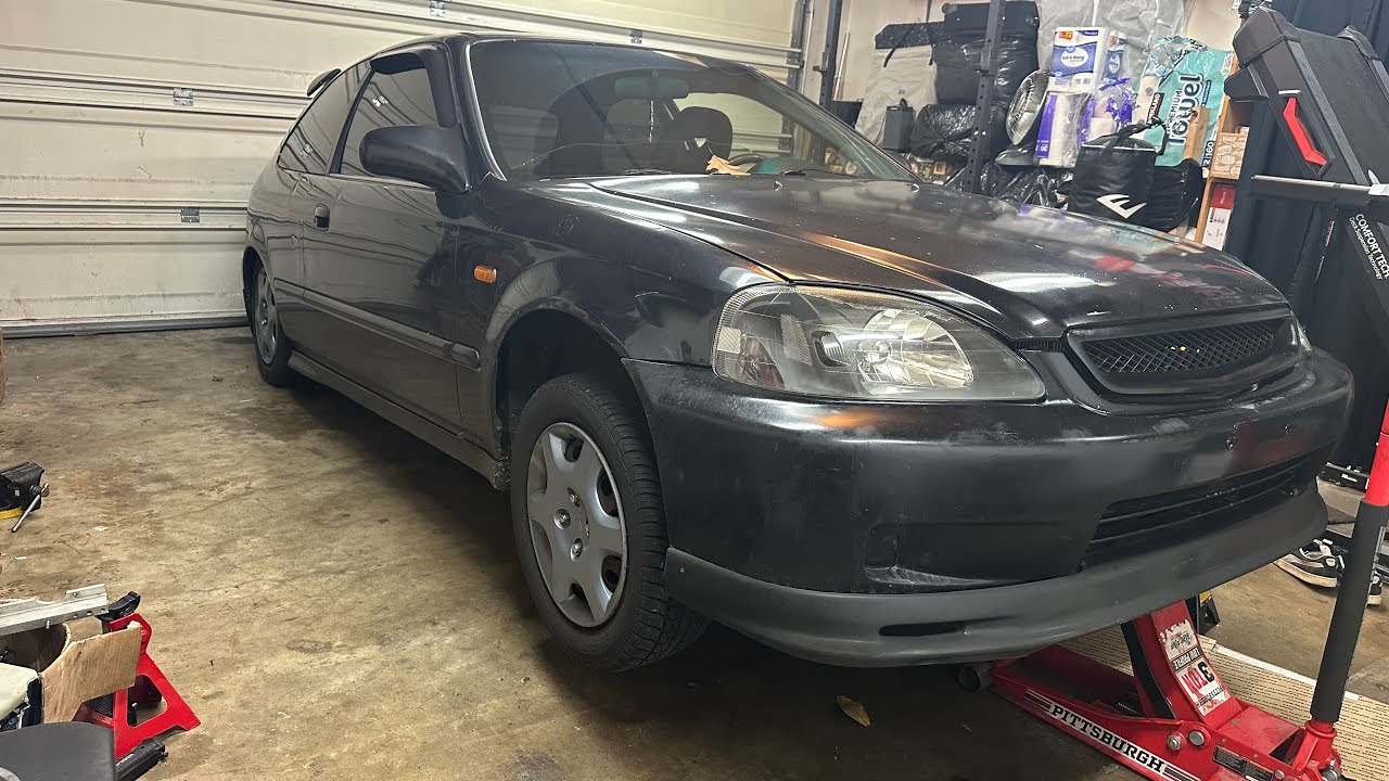 1999 Honda Civic Ek Rack And Pinion Replacement ( HOW TO ) Power Steering