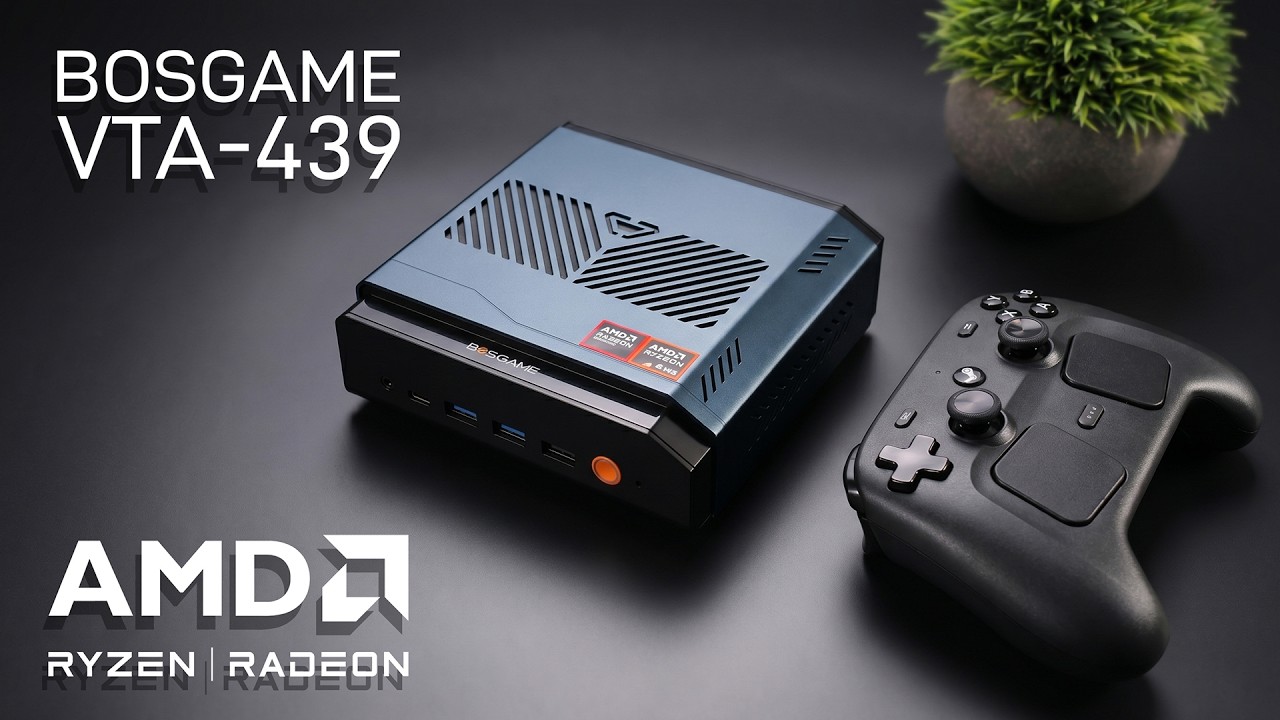 Bosgame VTA439 Mini PC First Look! The New Ryzen AI HX 470 Is Here