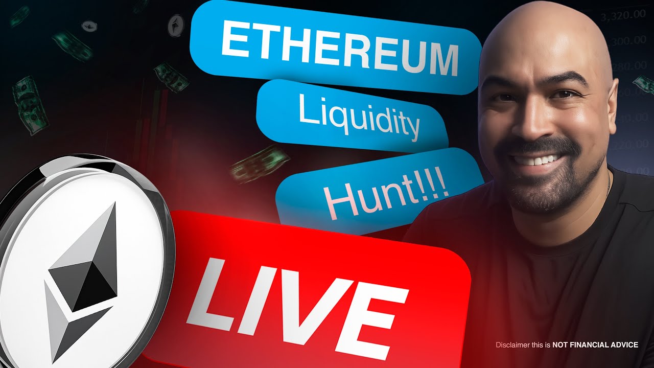 ETH Liquidity Hunt (LIVE) — Real-Time Setups w/ Saint