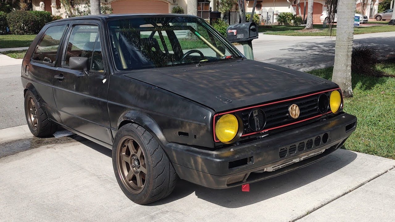 VW Golf Mk2 6spd 1.8t Track Car build (Part 5)