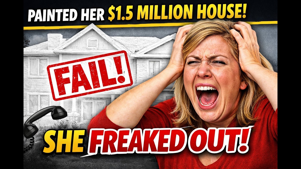 Painter Calls Owner After “Painting” Her $1.5 Million House | She LOSES IT
