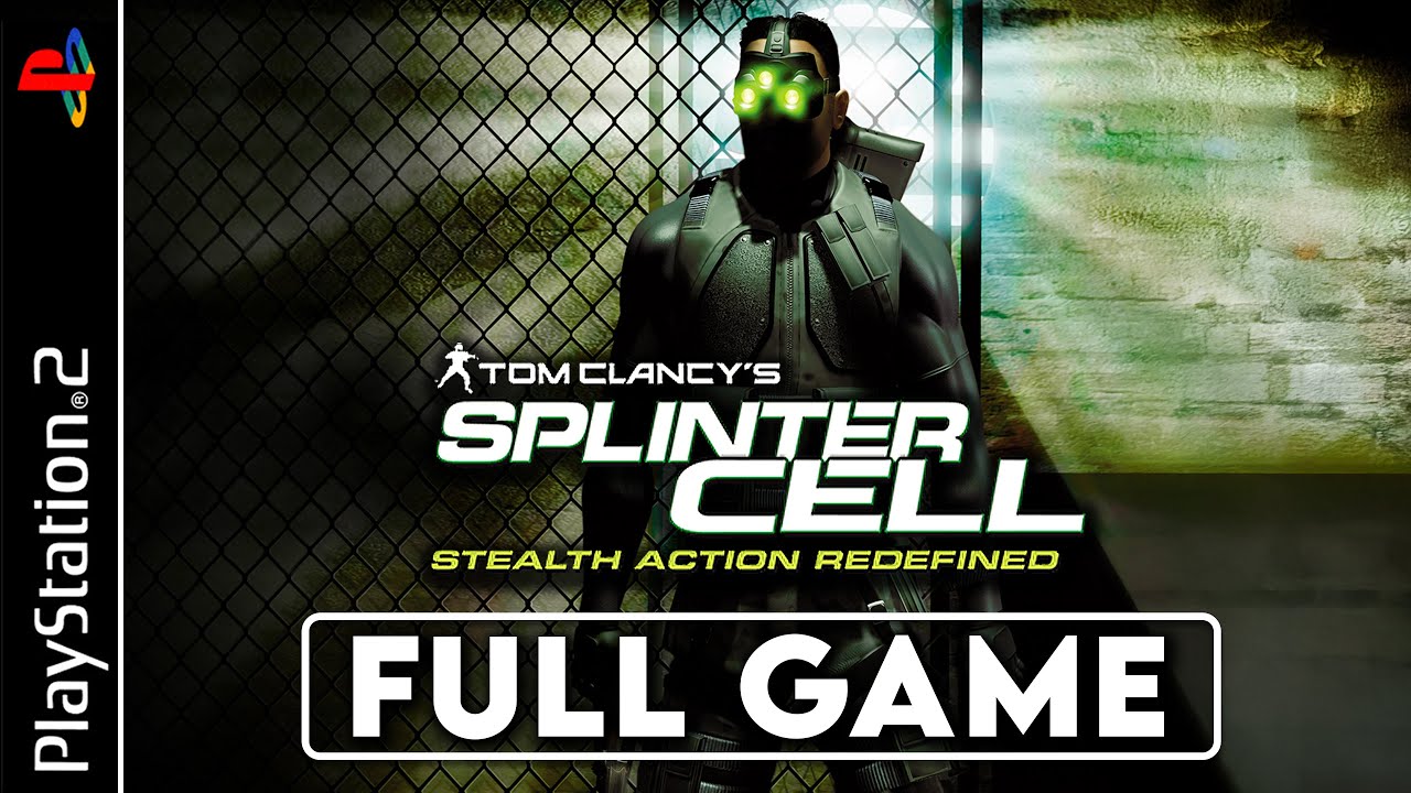 Tom Clancy's Splinter Cell (PS2) Gameplay Walkthrough FULL GAME - No Commentary