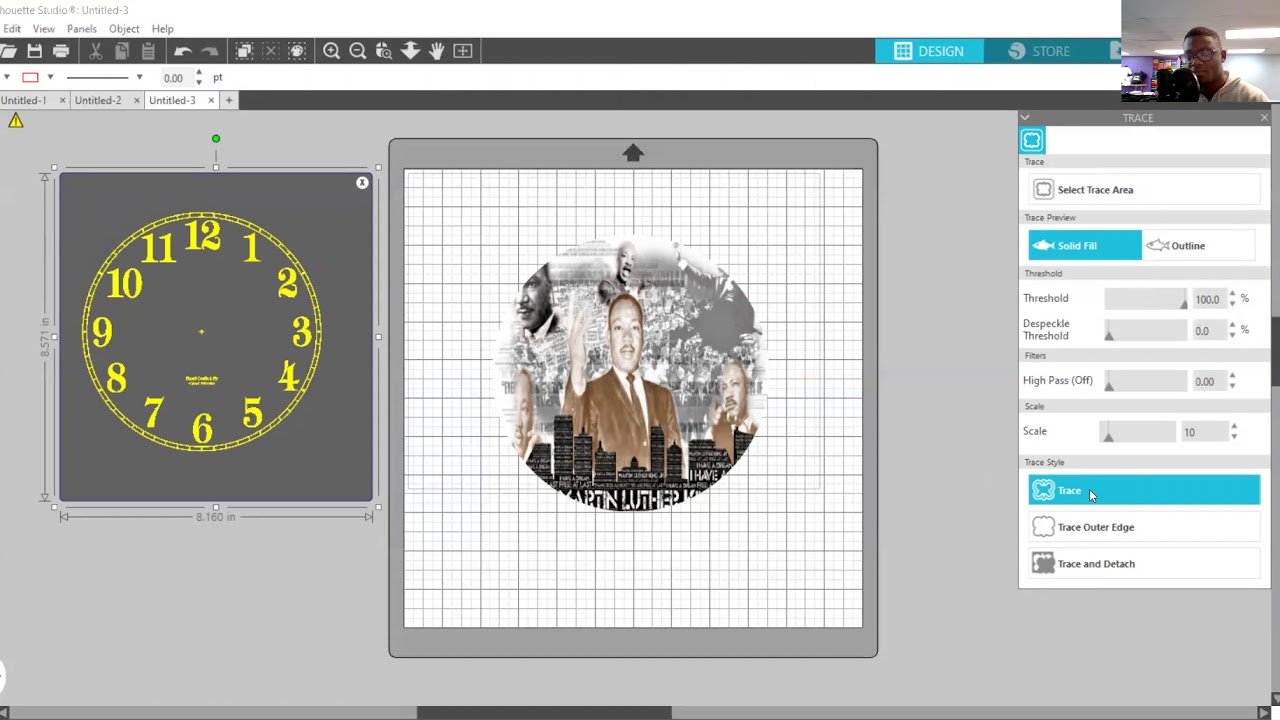 How to Set up Artwork for Walmart Clock | How to Sublimate on clocks