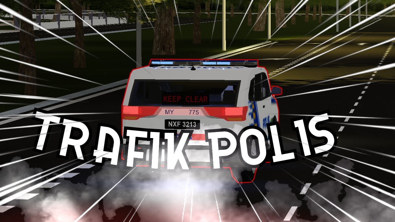 POLIS TRAFIK HIGHWAY! | LEBUHRAYA ROBLOX MALAYSIA