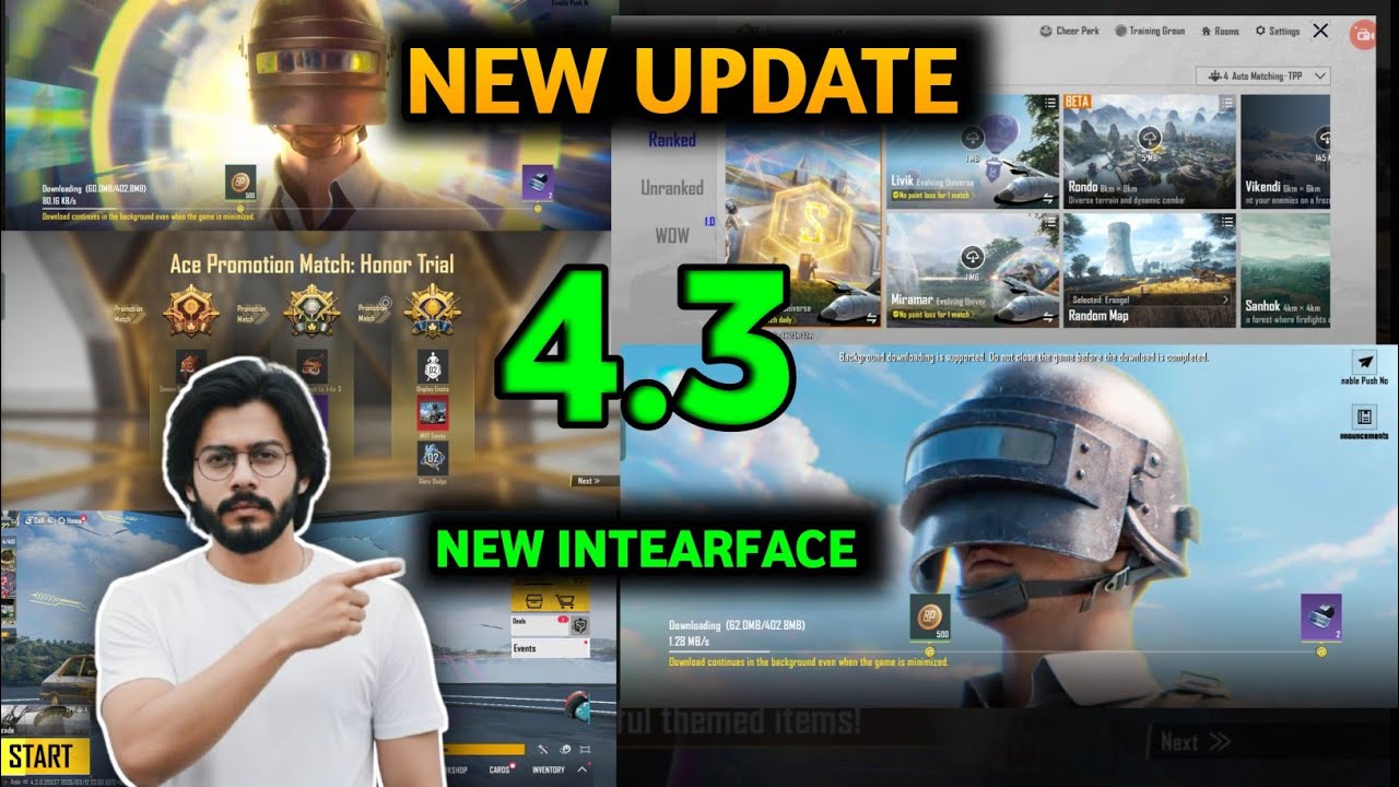 PUBG Mobile 4.3 Update | New Interface & Features Explained | PUBG 4.3 Kya Kya Change Hua