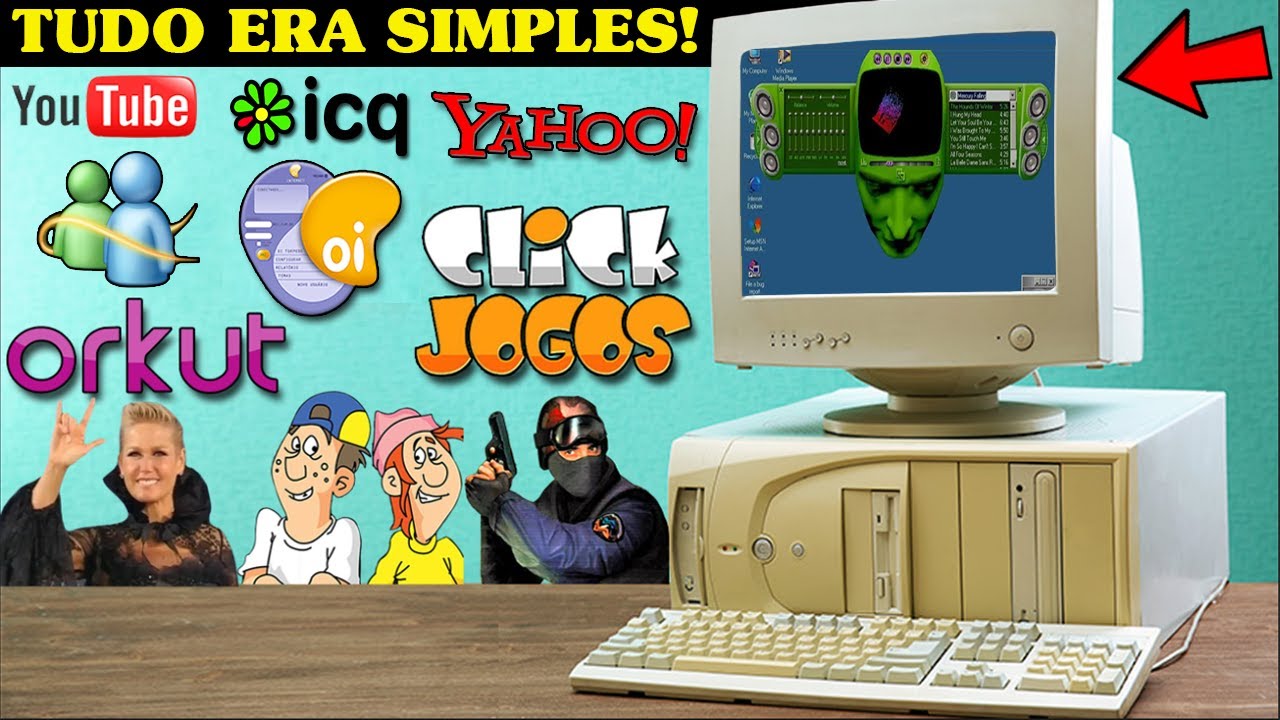 ✨Quando A Internet Era Lenta E Cada Clique Era Mágico✨