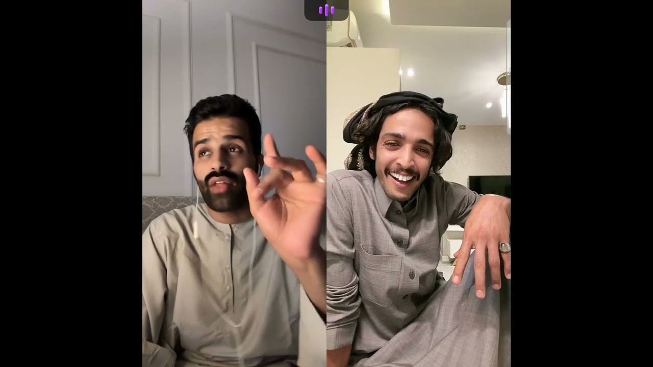 سعود القحطاني مع وليد البحيح😂ضحك موت😂