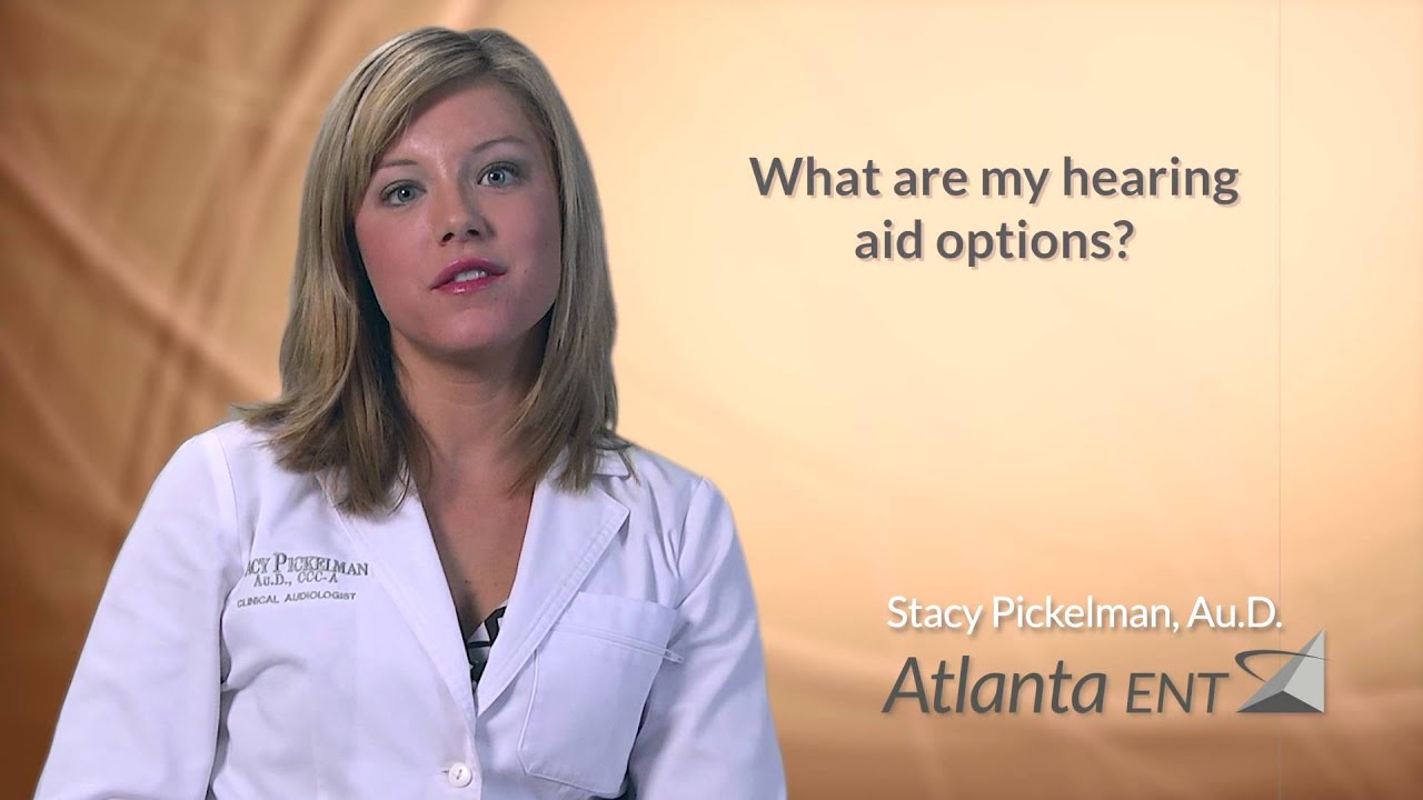 What are my hearing aid options?