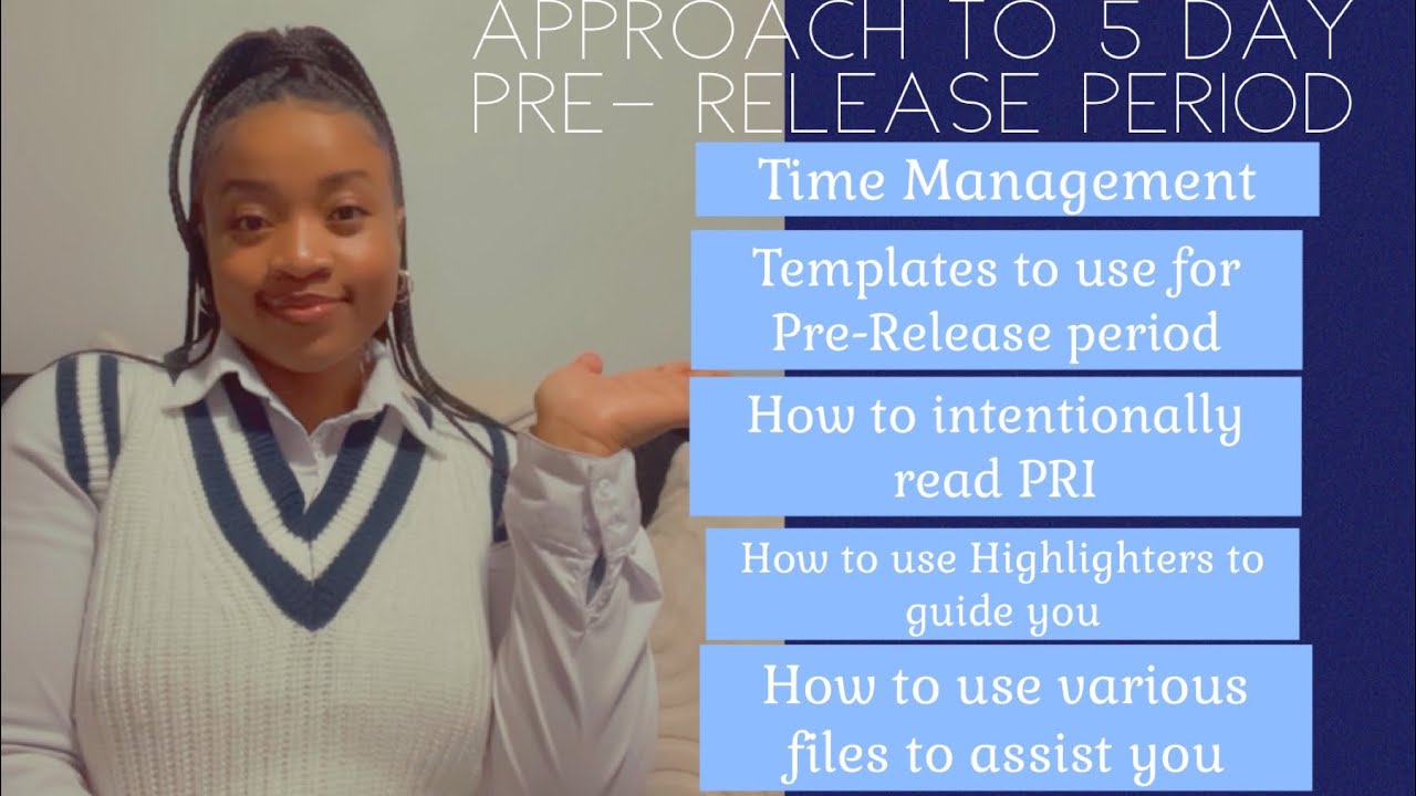 APC Exam |Approach for Pre-Release Period