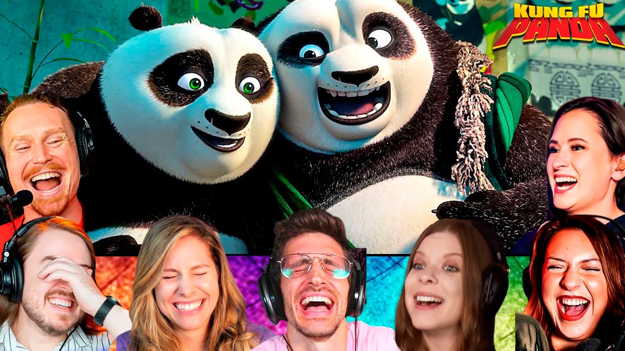 Top Reactions to "Po Meets His Dad" | Kung Fu Panda 3 (2016) Reaction