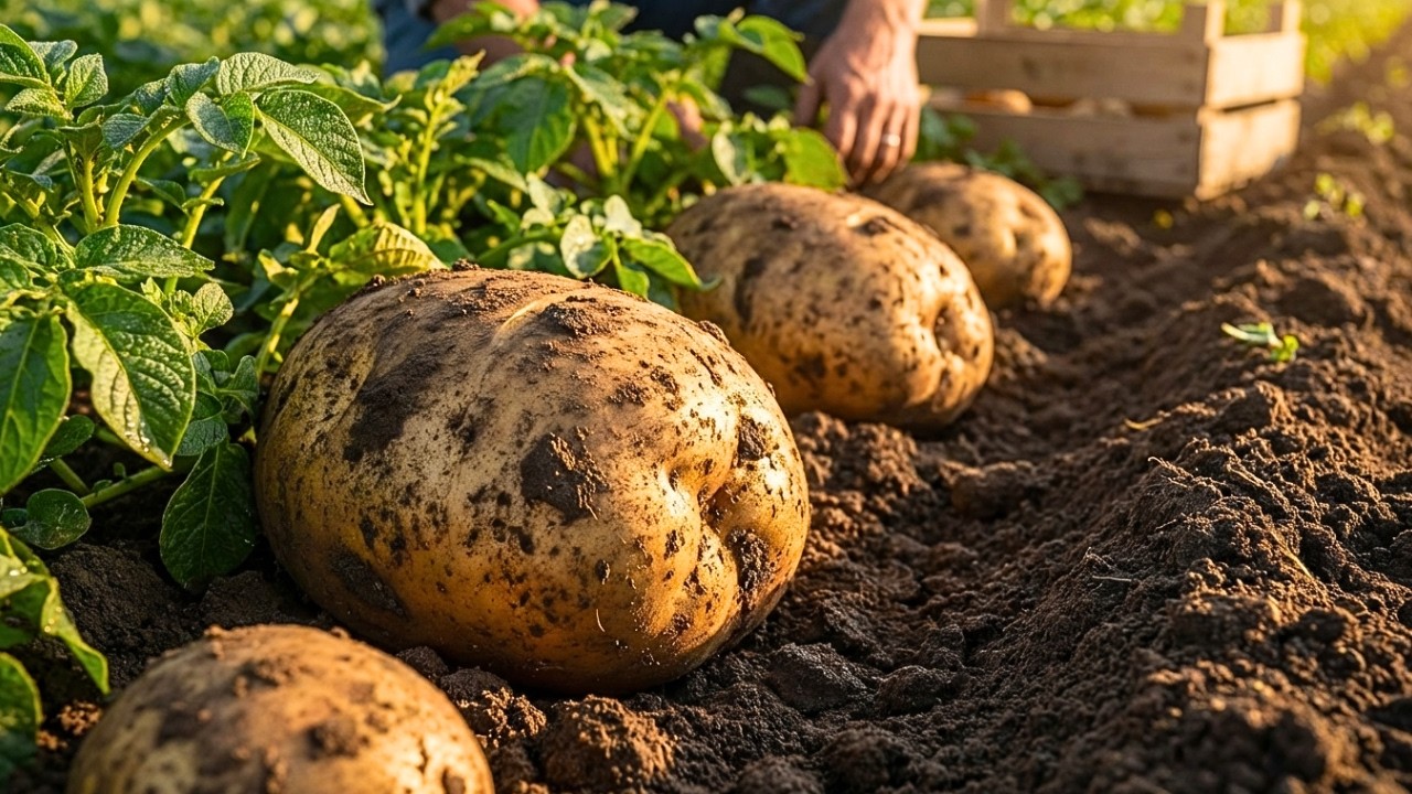 PATATE GIGANTI: 5 VOLTE PIÙ GRANDI con il metodo DIMENTICATO (concimazione e potatura)