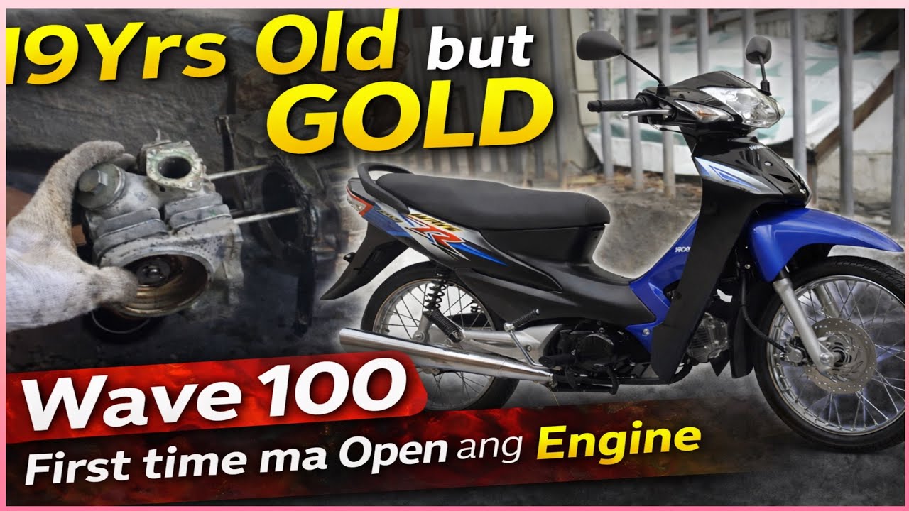 Napakatibay netong Honda Wave 100 na ito 19Yrs bago mabuksan 