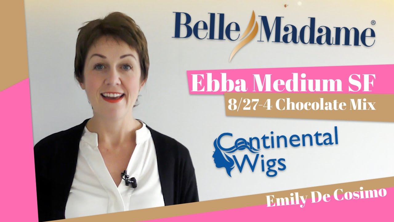 Continental Wigs: Belle Madame - Ebba Medium SF - 8/27-4 Chocolate Mix
