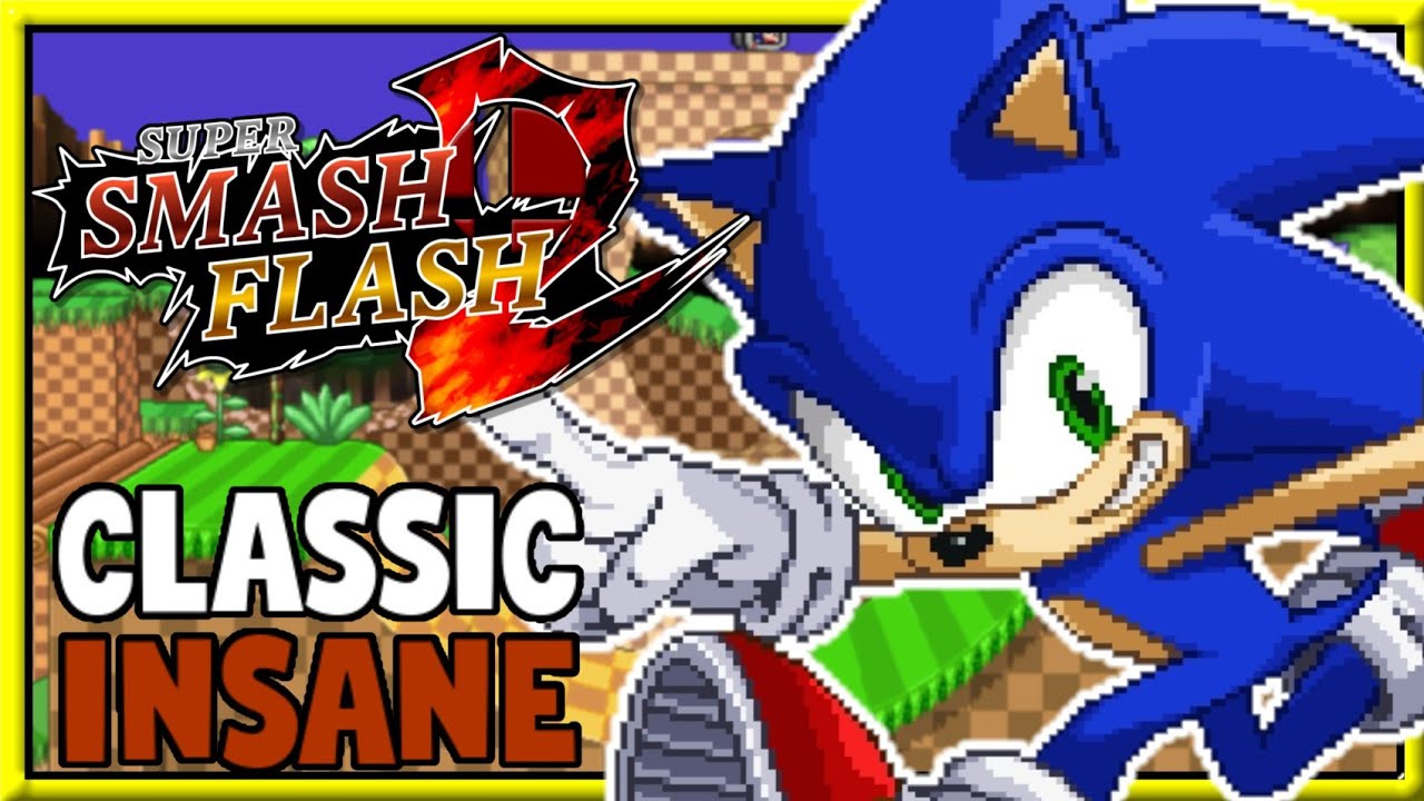Super Smash Flash 2 | Classic Mode: Sonic (Insane Difficulty)