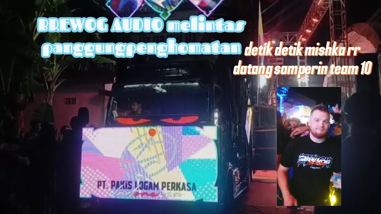 Brewog audio melintas panggungpenghomatan. Detik Detik mishka & masbre datang 