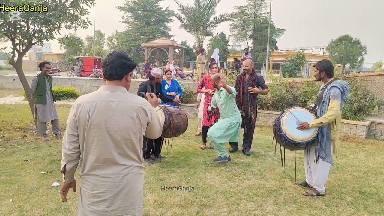 Let's Dhol dance video Heera Ganja,Mazar,Ganja By Heera Ganja 