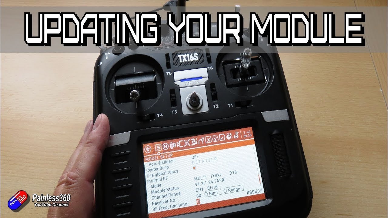 Flashing/Upgrade your Multiprotocol/MPM 4in1 Module (fixing the 'Module Update Recommended' message)