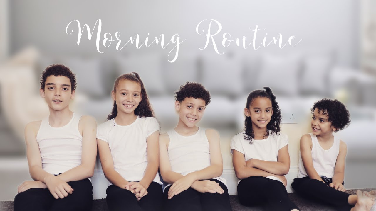 THE BOWIE FAMILY MORNING ROUTINE WITH 6 KIDS | PART ONE | WEEKEND EDITION | Family of 8