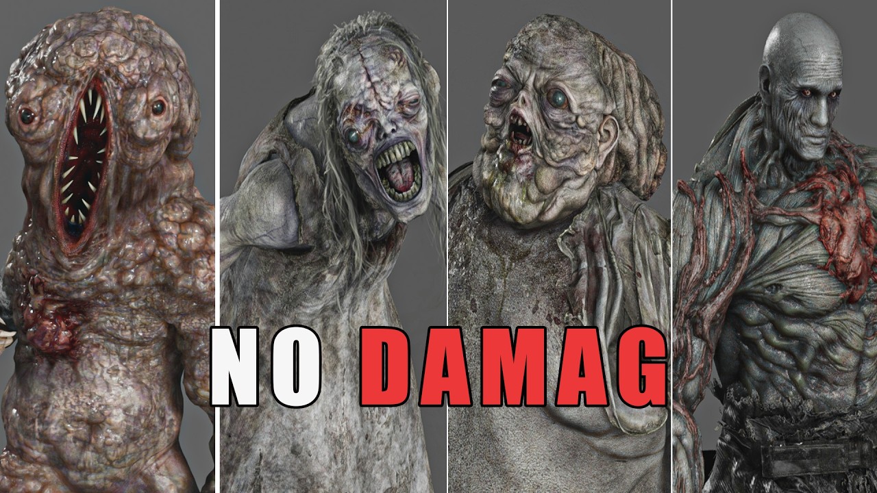Resident Evil Requiem All Boss Fights (NO DAMAGE)