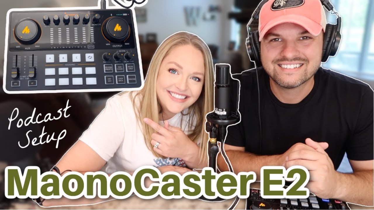 Audio Interface Review  |  Portable Podcast Setup  | Maono E2 Single Mic Bundle
