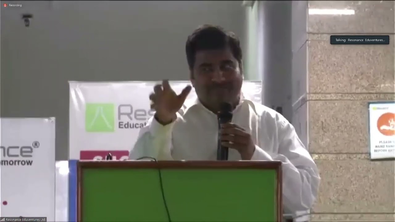 RKV sir singing | Resonance Kota | Motivation Session | 8 March 2022