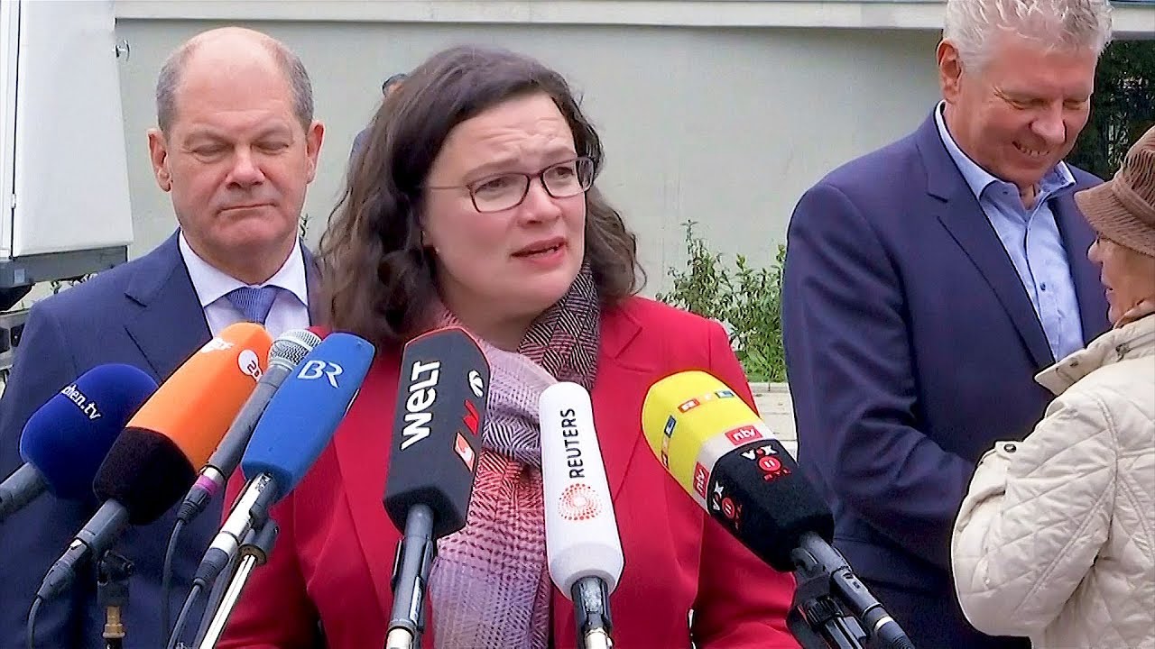 SPD-Chefin Nahles droht mit GroKo-Aus &ndash; und k&uuml;ndigt Ende der Agendapolitik an