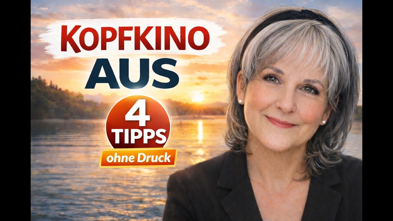 4 Tipps für mehr Ruhe im Kopf