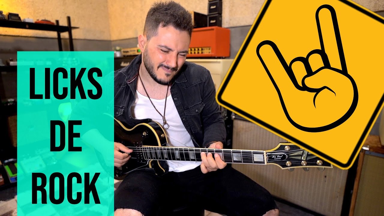 ¡Aprende estos 3 licks de rock! (con Tony 