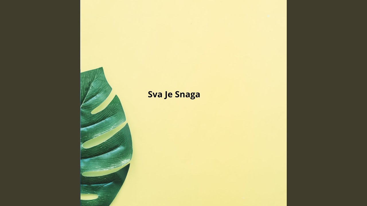 Sva Je Snaga