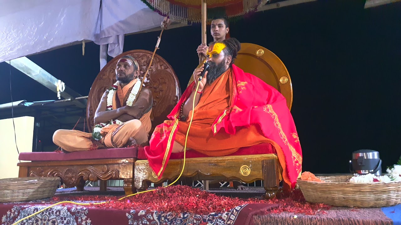 Maloom peeta dushwar sri rajendra das ji maharaj ji ka ashram bilaspur me ashirwachan