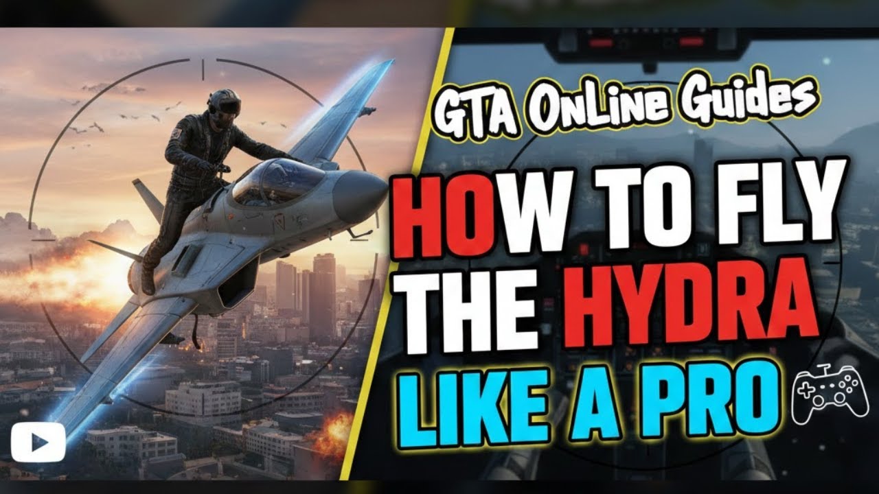 GTA Online Guides - How to fly the Hydra like a pro