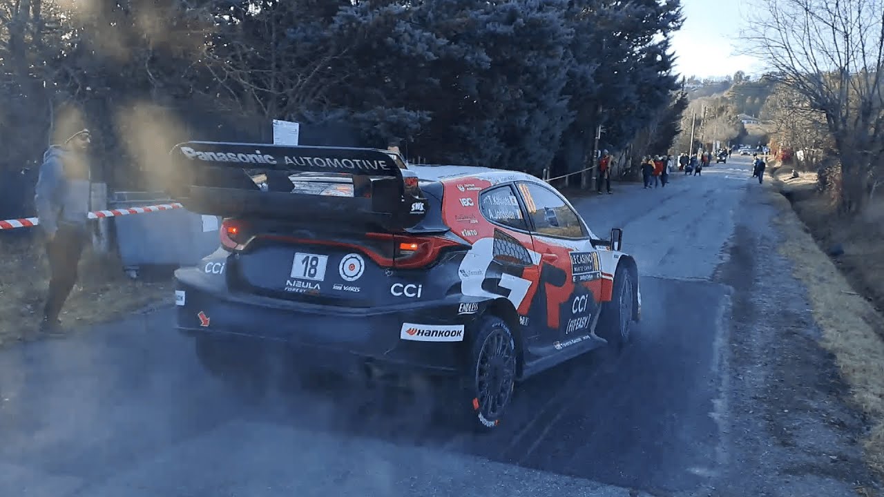 WRC Monte Carlo 2026 - Shakedown - Tire warming zone