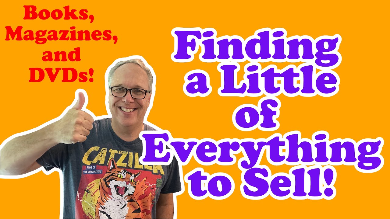 Books, Magazines, and DVDs for Resell!  A Bit of Everything Works for Me! (See Cool! Buy Cool!)
