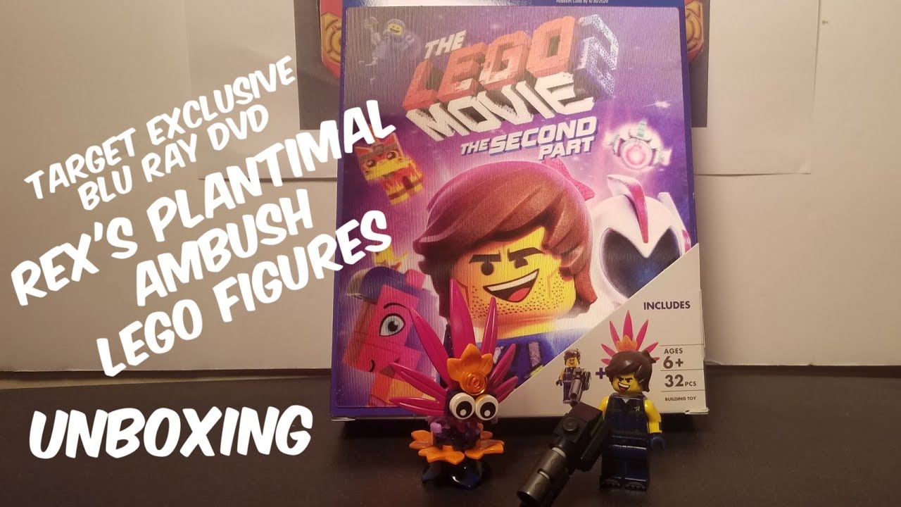 LEGO MOVIE 2 THE SECOND PART Blu Ray DVD Digital Copy *TARGET EXCLUSIVE* UNBOXING