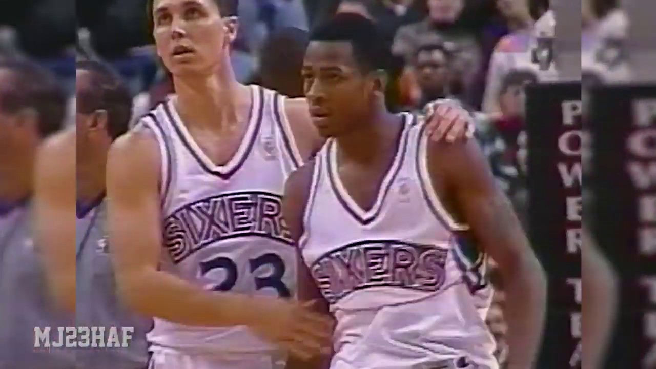 Allen Iverson Got Mad on Dennis Rodman (1996.12.21)