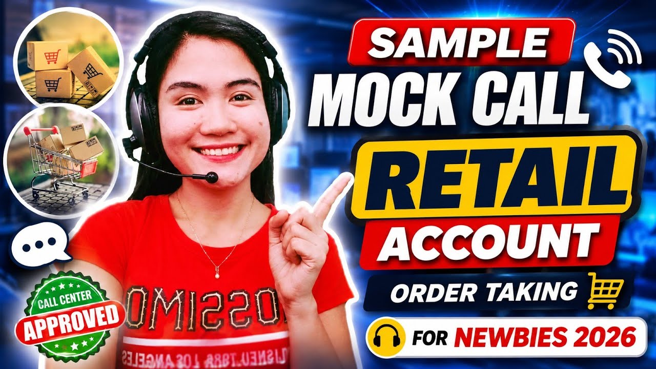 SAMPLE MOCK CALL RECORDING FOR RETAIL ACCOUNT DEDICATED TO NEWBIES 2026 | ORDER TAKING | NAYUMI CEE
