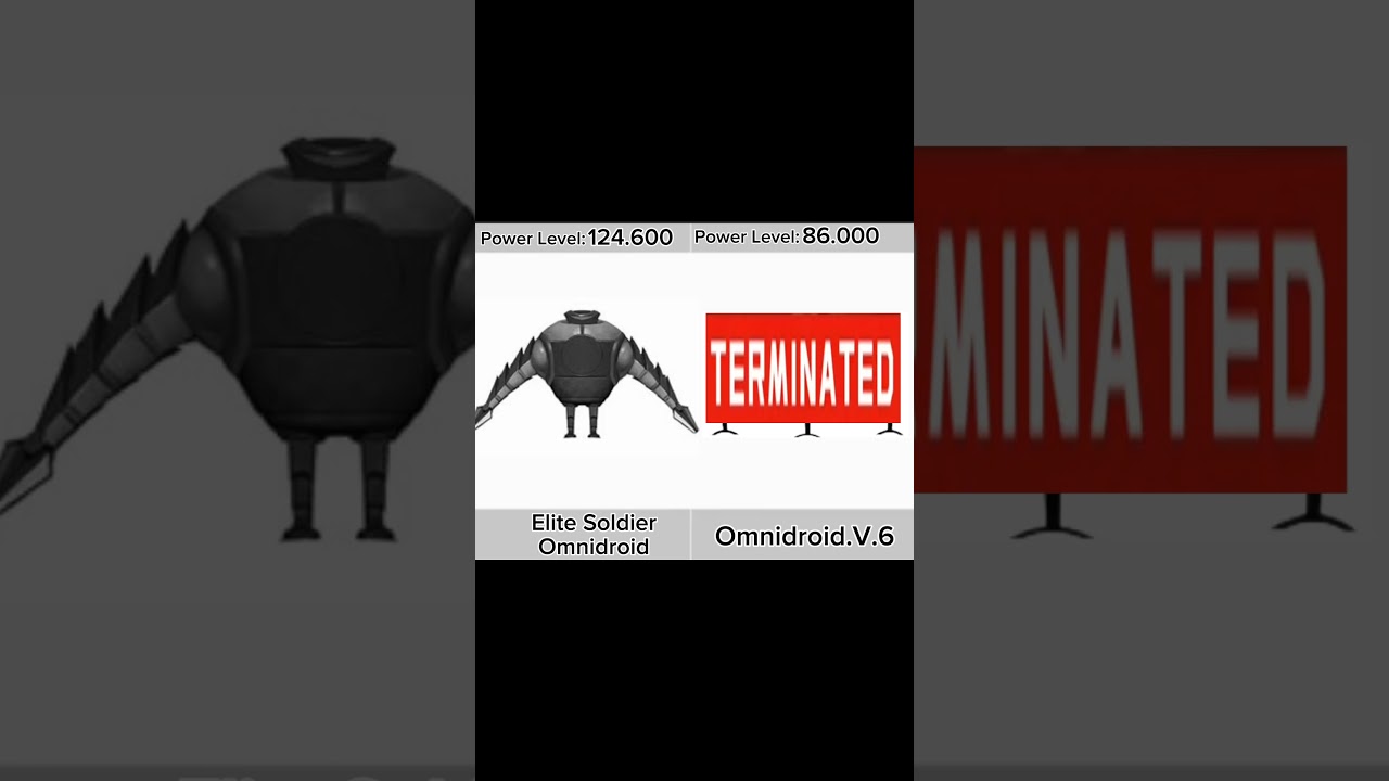 Omnidroids comparison!#Incredibles #Omnidroids
