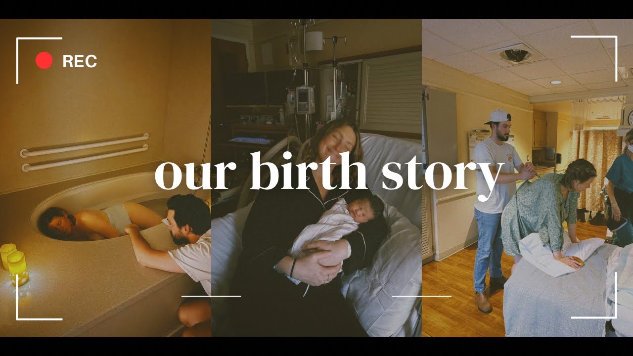 BIRTH VLOG | *4 Hour Natural Labor* – Fast & Positive 38 Week Delivery
