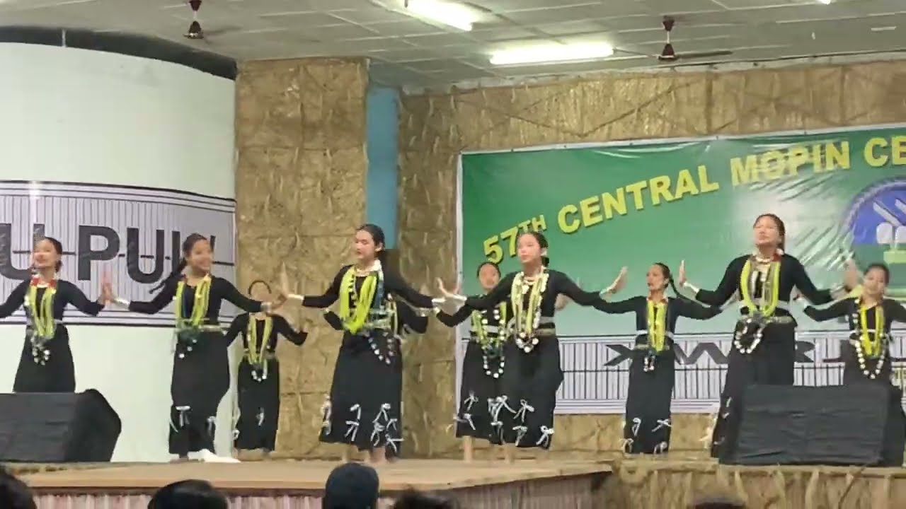 Apuk hi Galo song | Galo Modern dance by Aalo yijo girls at Mopin celebration festival 2023 Aalo