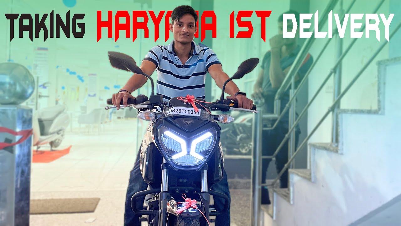 Taking Tvs Raider 125cc Delivery Haryana's First Tvs Raider 125 Amazing🔥