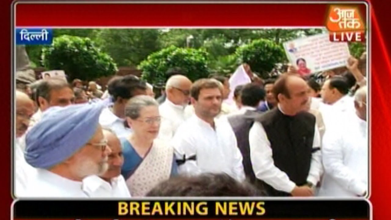 Congress To Boycott Lok Sabha, Stage Protest Outside Parliament