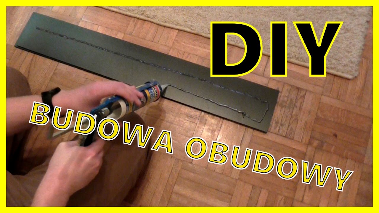 DIY budowa obudowy - osłonki na akwarium 112l