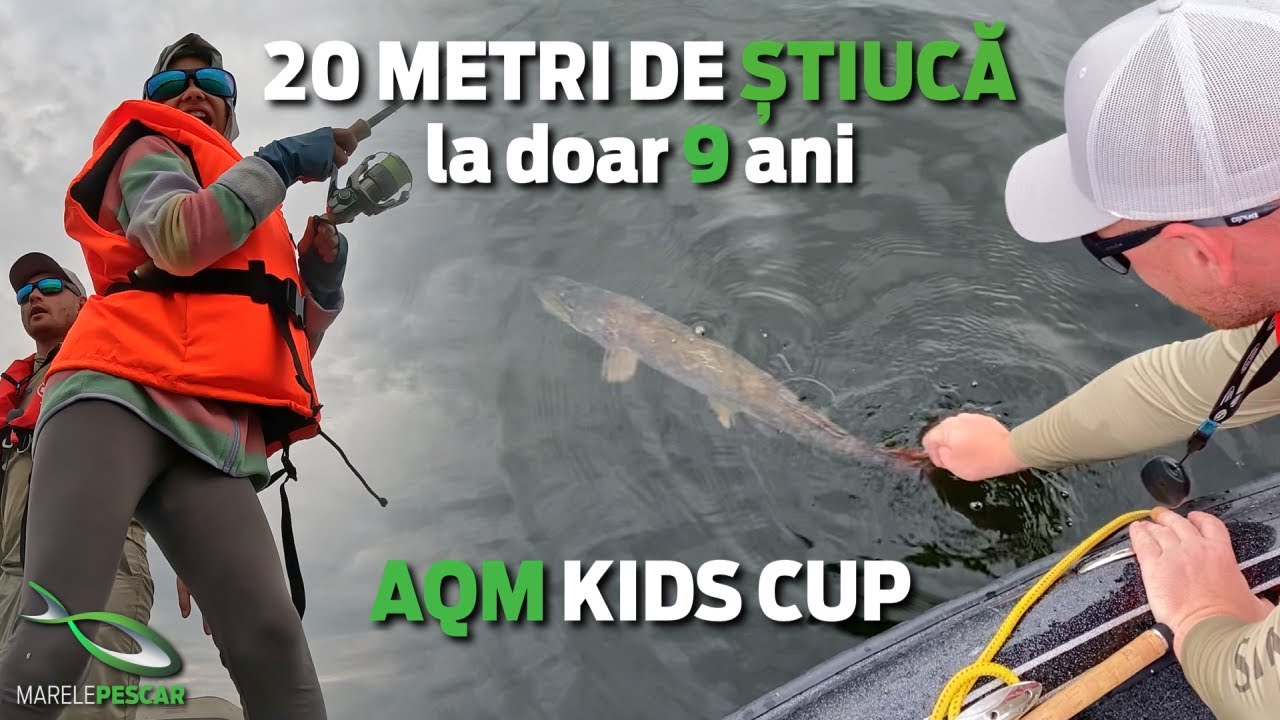 Micul Pescar | Diana Chiriac - Locul 1 si CMMC la AQM Kids Cup editia 1 | Pescuit la spinning