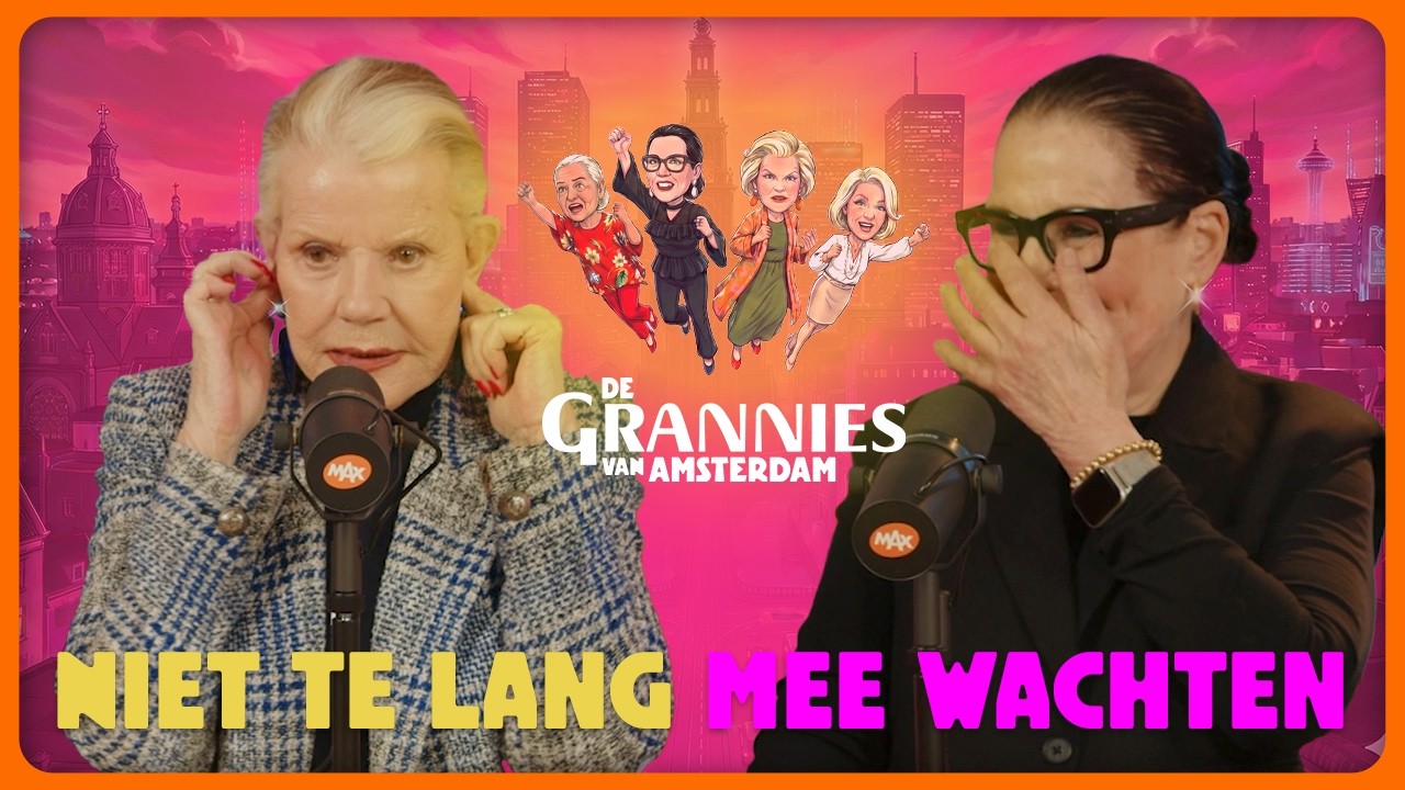 Aubergines in de app, lentekriebels en ghosten | De Nieuwe Wereld volgens de Grannies | S1E15