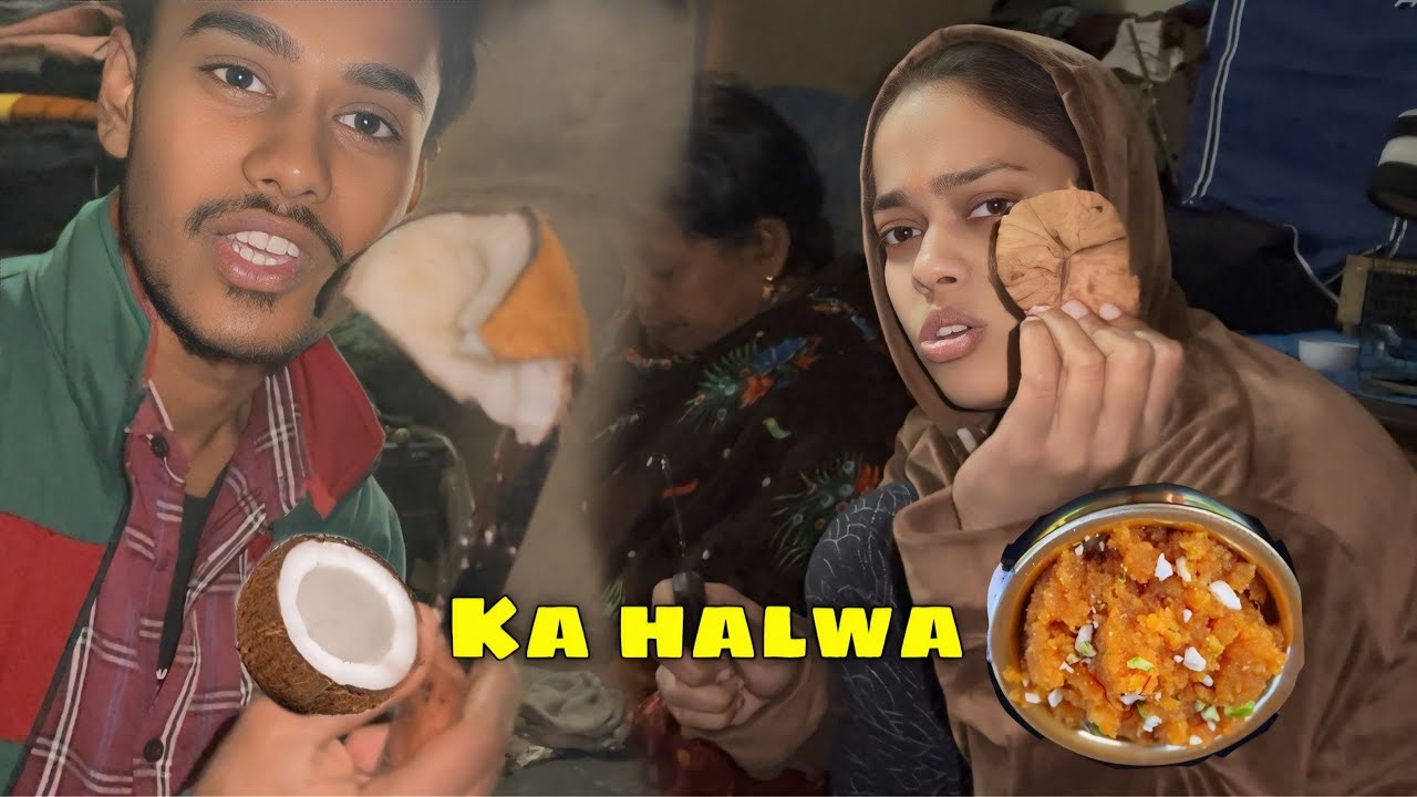 Ghar Pe 😍Banaya Modak ￼ 😃special￼ Narial Ka halwa ￼￼
