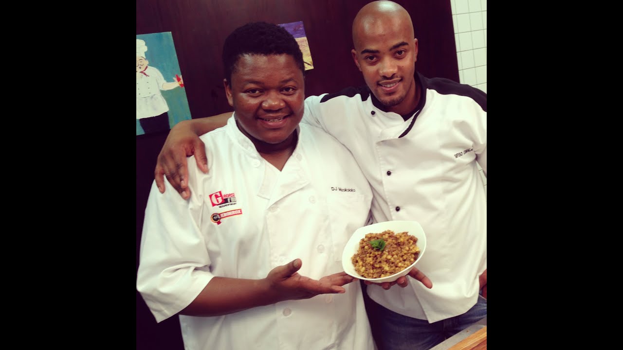 KNORROX Beef mince meat & Samp with Mzokoloko & Chef Sfiso Gwala