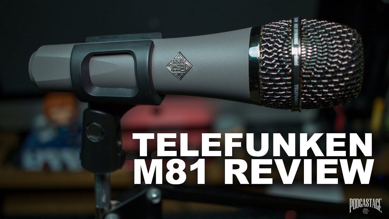 Обзор/тест динамического микрофона Telefunken M81