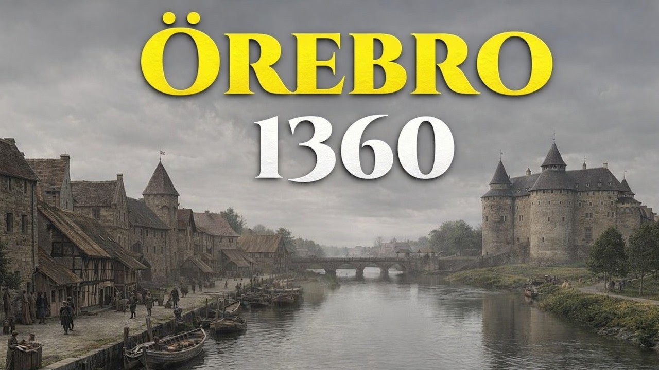 Hur Örebro såg ut år 1360 (Rekonstruktion med AI)