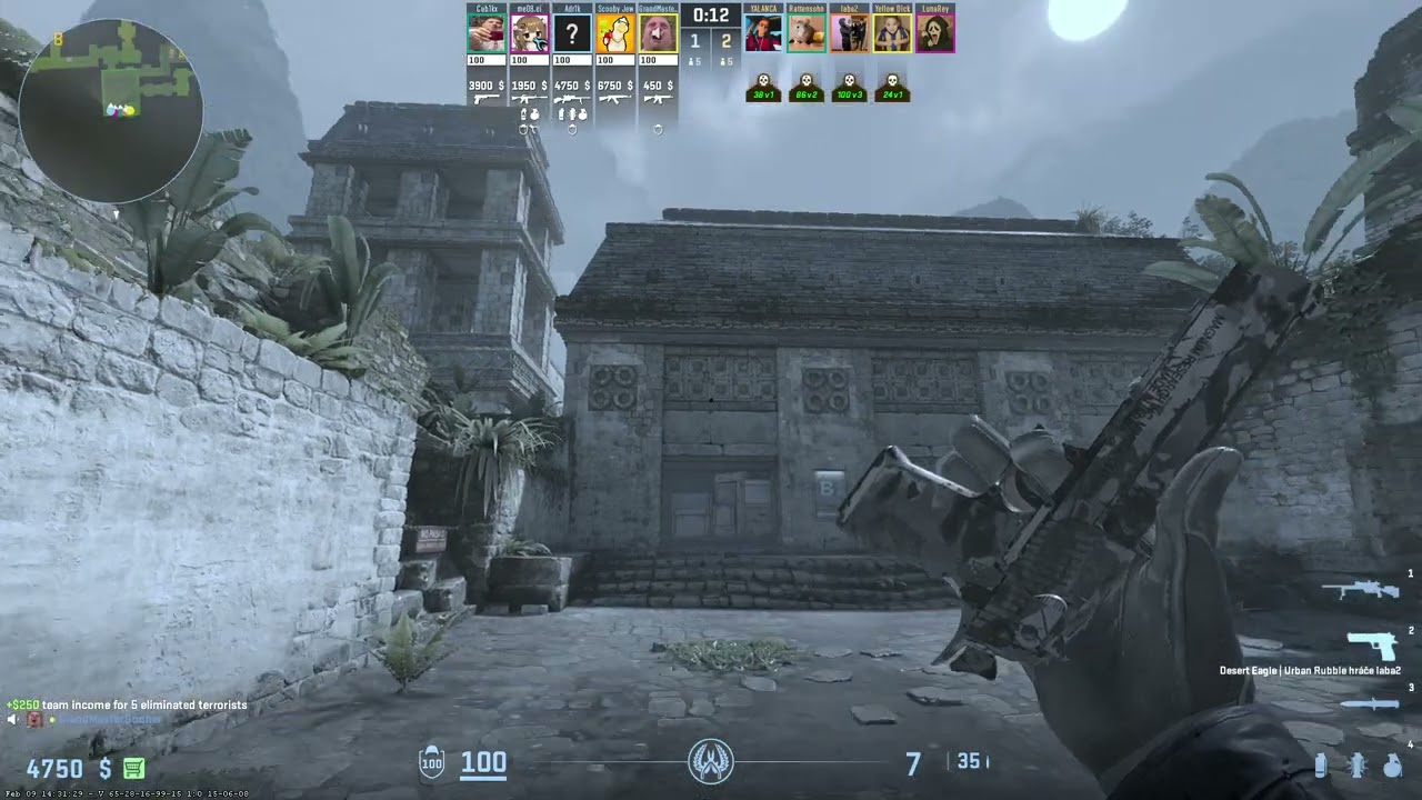 Counter Strike premier road to 5000 rating !!!